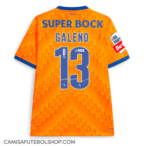 Camisa de time de futebol Porto Galeno #13 Replicas 2º Equipamento 2024-25 Manga Curta